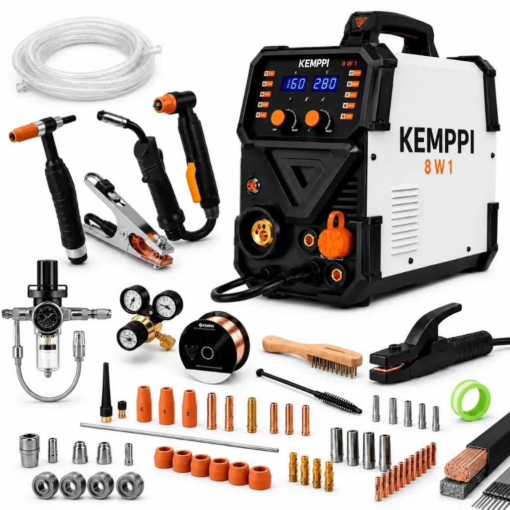 Kemppi™ — portable 8-in-1 welder